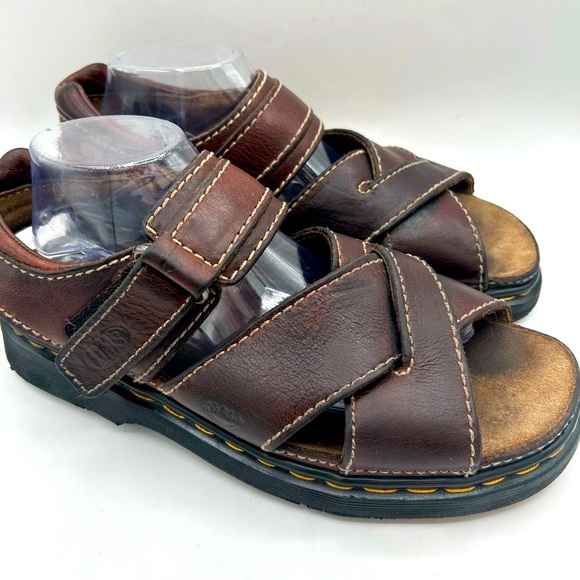 RARE Vintage Dr. Martens Sandals 9076 Mens 11 Women’s 12 Fisherman Chunky MIE - Picture 16 of 16